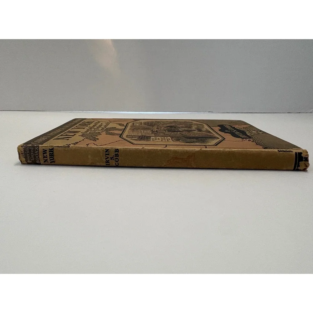 New York by Irvin S. Cobb America Guyed Books George H. Doran 1924 Hardcover